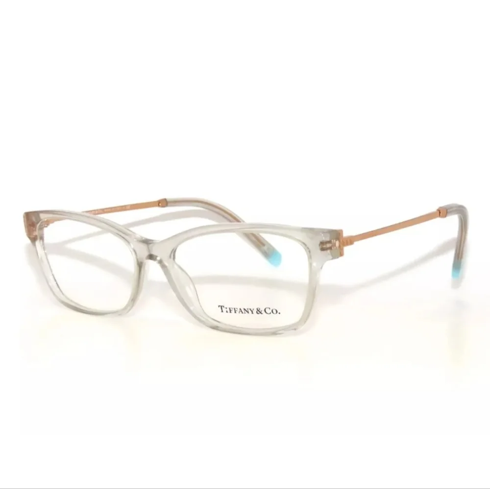 Tiffany & Co Eyeglass Frames Only TF2204 Rubedo Translucent Designer Luxury #157